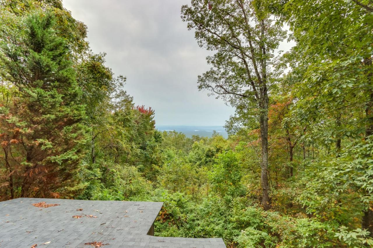 Mountaintop Ellijay Cabin With Private Hot Tub Dış mekan fotoğraf