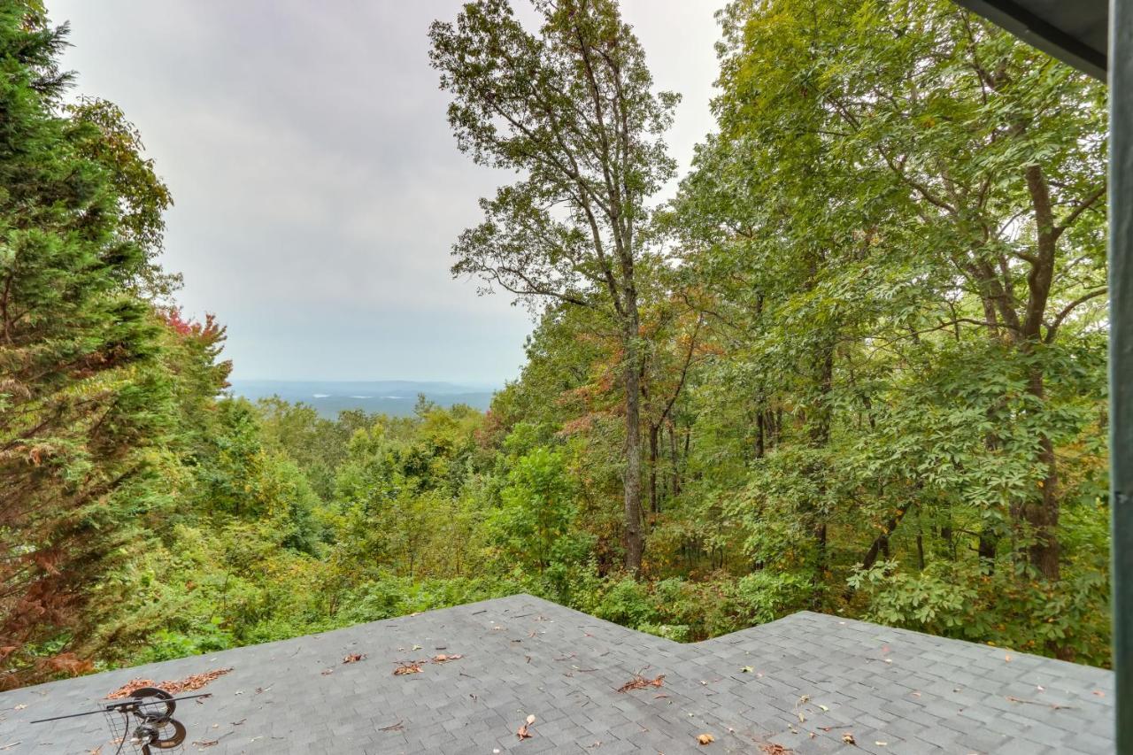 Mountaintop Ellijay Cabin With Private Hot Tub Dış mekan fotoğraf